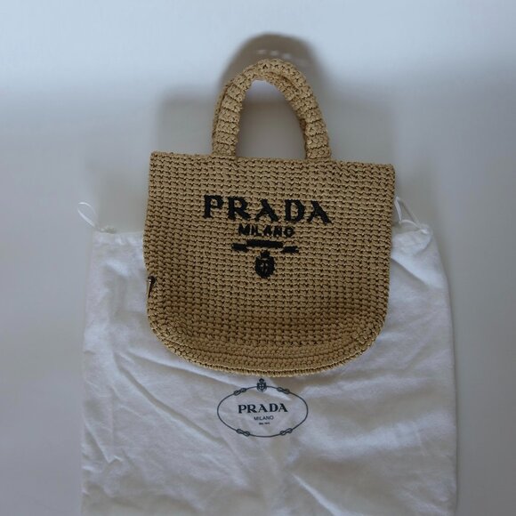 Prada Small Crochet Tote Bag - Picture 3 of 4